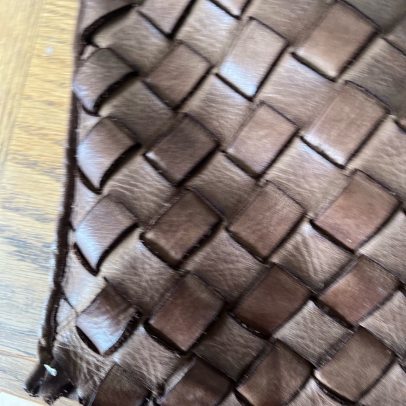 Civico 93 Leather Shoulder Bag Made in Italy - Picture 9 of 12